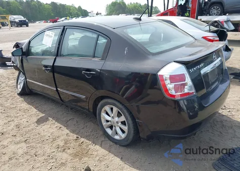 2011 Nissan Sentra 2.0Sl из США, поврежденный, VIN 3N1AB6AP5BL653963